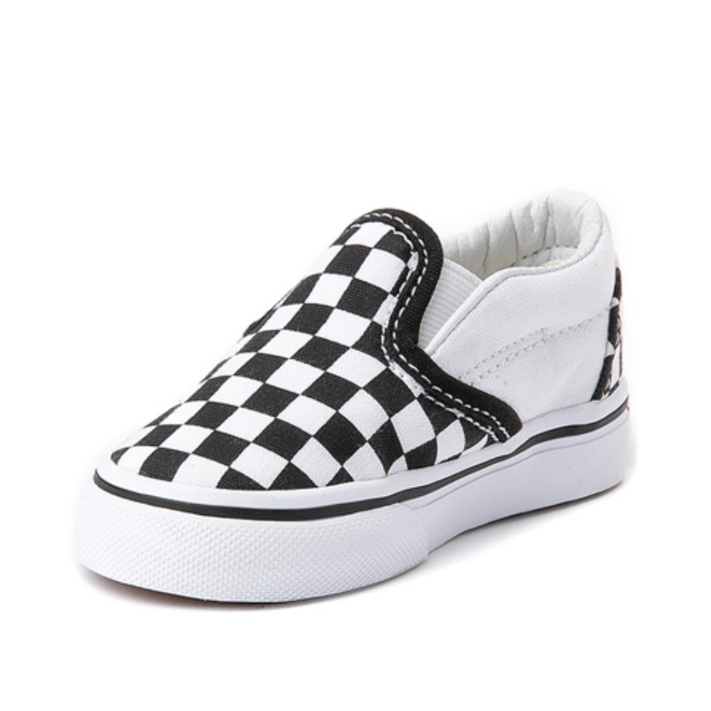 Toddler Checkered Vans Size 8